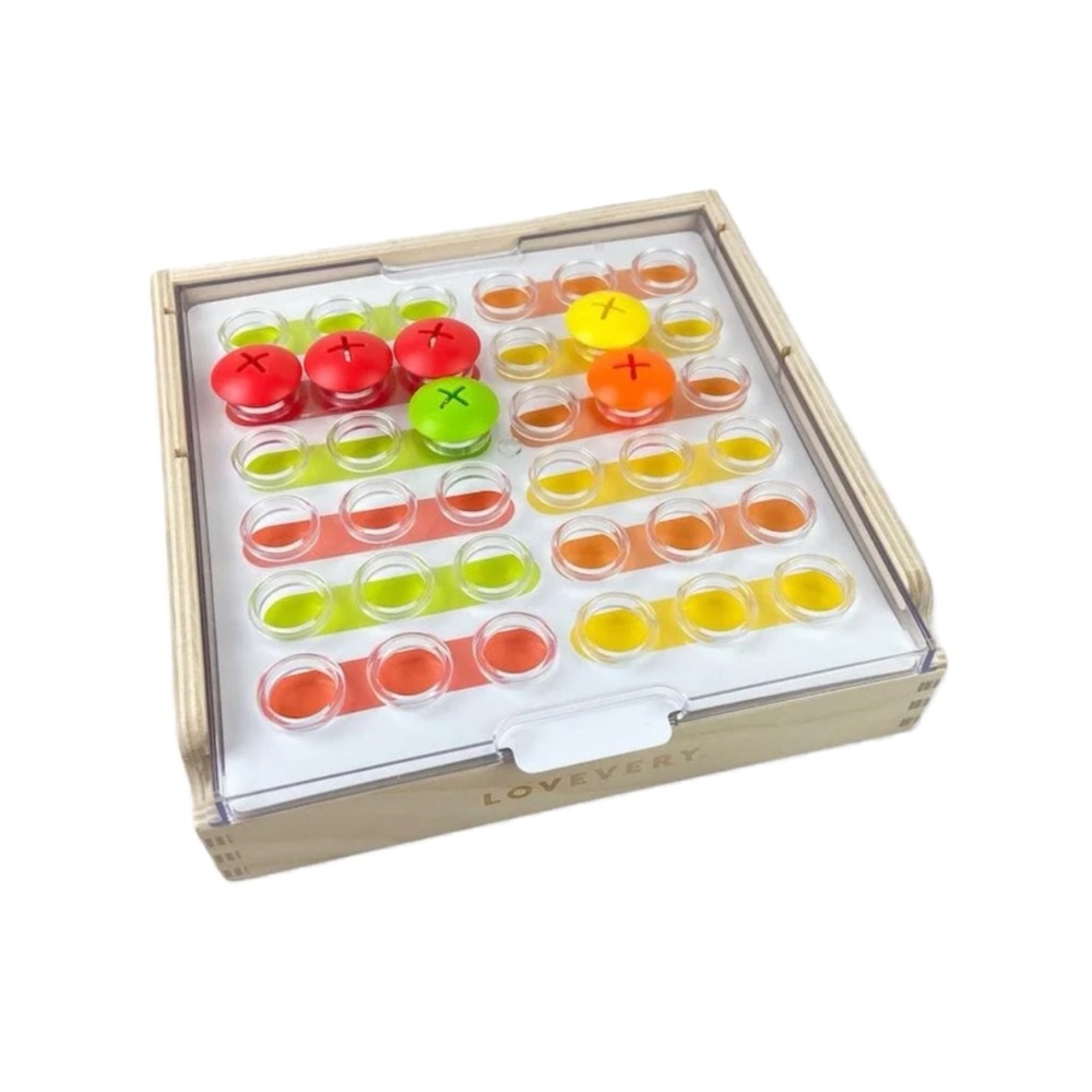 Lovevery The Companion Play Kit 22-24M Mosaic Button Board Toddler Learning Toy